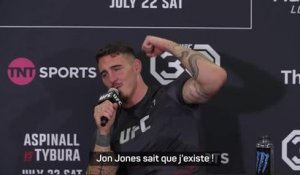 UFC - Aspinall : "Devenir champion du monde des poids lourds, c'est le but de ma vie"