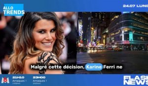 Karine Ferri : TF1 surprise par sa décision de partir, elle parle de ses futurs projets.