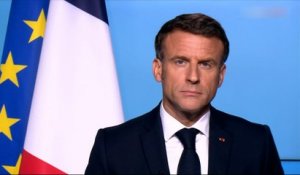 Emmanuel Macron : «La leçon que j'en tire c'est l'ordre, l'ordre, l'ordre »