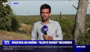 Bouches-du-Rhône: le département placé en alerte rouge pour les feux de forêt par Météo-France