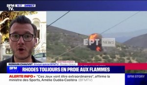 Incendies en Grèce: les deux pilotes du Canadair qui s'est écrasé sur l'île d'Eubée sont morts