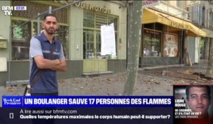 Un boulanger sauve plusieurs personnes d'un incendie à Romans-sur-Isère, dans la Drôme