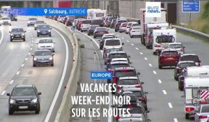 Vacances : week-end noir sur les routes européennes