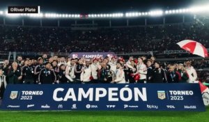 River Plate célèbre son titre devant 87 000 fans