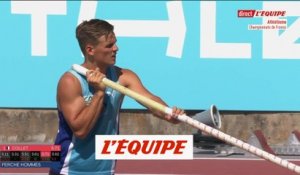 Thibaut Collet champion de France de la perche - Athlé - ChF (H)