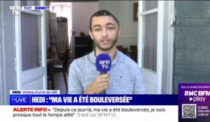 "En aucun cas, je faisais partie des émeutes": Hedi, victime d'un tir de LBD à Marseille, témoigne sur BFMTV