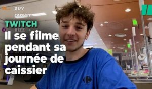 Sur Twitch, il filme « le stream de l’année » en montrant son quotidien de caissier à Carrefour