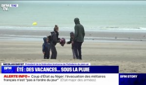 Intempéries dans l'Ouest: "La clientèle risque de repenser leur stratégie de vacances et de se réorienter vers le Sud", pour Nicolas Dayot (fédération bretonne de l'hôtellerie de plein-air)