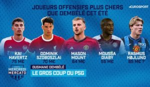 Profil, prix : "Dembélé est un énorme coup pour le PSG"