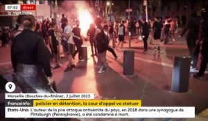 Affaire Hedi: La justice se penche aujourd'hui sur la détention provisoire d’un policier soupçonné avec trois collègues d’avoir gravement blessé le jeune homme lors des émeutes à Marseille - VIDEO