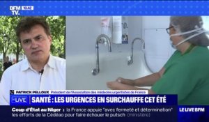 Patrick Pelloux (médecins urgentistes de France): "Il y a une crise absolument sans précédent" des urgences