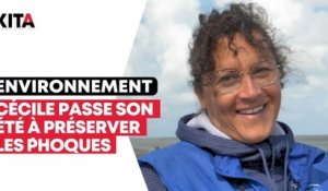 Cécile passe son été à préserver les phoques de la baie de Somme
