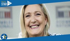 Marine Le Pen comblée  ce mariage qu’elle prépare en secret