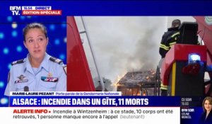 Incendie à Wintzenheim: "Nous avons projeté des experts de l'institut de recherche criminelle de la Gendarmerie nationale", indique la colonel Marie-Laure Pezant