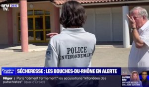 Face à la sécheresse, le village de Belconède dans les Bouches-du-Rhône se serre la ceinture sur sa consommation en eau