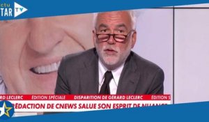 Mort de Gérard Leclerc  Pascal Praud lit à l’antenne un SMS d’Emmanuel Macron