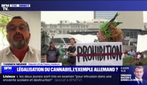Légalisation du cannabis: "Ce n'est pas parce que c'est fait en Allemagne ou dans d'autres pays qu'il faut forcément le faire [en France]", pour Yannick Neuder (médecin et député LR de l’Isère)