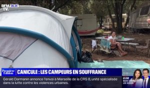 Canicule: quand les campeurs suffoquent sous leurs tentes dans le Var