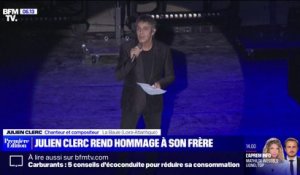 L'hommage de Julien Clerc à son "petit frère" Gérard Leclerc lors de son concert à La Baule