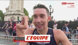 Le Corre : «Je me suis fait battre par plus fort que moi» - Triathlon - Test Event Paris 2024