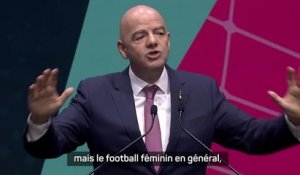 FIFA - Infantino : "Nous devons viser l'égalité"