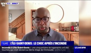 Le maire de L'Île-Saint-Denis s'exprime sur BFMTV au lendemain de l'incendie d'un immeuble qui a fait 3 morts