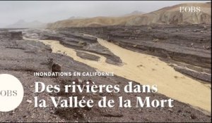 En Californie, la Vallée de la Mort menacée d'inondation par la tempête Hilary