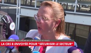 Cécile Gensac, procureure de la République de Nîmes : «Une enquête est ouverte du chef d'assassinat en bande organisée»