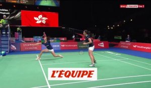 Lambert et Tran qualifiées au 2e tour - Badminton - Championnats du monde