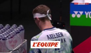 Le replay de Popov - Axelsen - Badminton - Championnats du monde