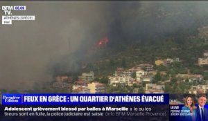 Incendies en Grèce: 25.000 personnes ont reçu l'ordre d'évacuer dans le nord d'Athènes