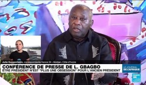 Conférence de presse de L. Gbagbo : être président n'est "plus une obsession" pour l'ancien président
