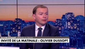 Olivier Dussopt : «Je pense que notre pays [...] connaît des difficultés de valeur, de respect»