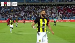 Al-Ittihad - Benzema ouvre son compteur