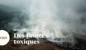 Indonésie : une décharge brûle depuis plusieurs jours sur l'île de Java