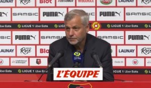 Genesio : «Ça doit nous mettre en alerte» - Foot - L1 - Rennes