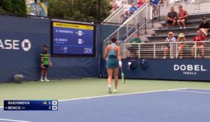 Bencic - Rakhimova - Les temps forts du match - US Open