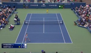 Rybakina - Kostyuk - Les temps forts du match - US Open