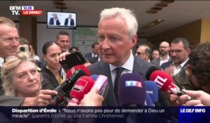 "Nous avons obtenu des premières baisses de prix": Bruno Le Maire s'exprime sur l'inflation