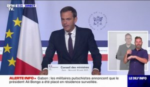 Olivier Véran: "La France condamne le coup d'État militaire qui est en cours au Gabon"