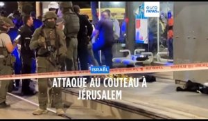 Jérusalem : attaque au couteau à une station de tramway