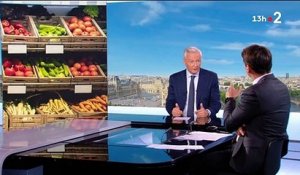 Inflation: Les prix de 5.000 produits alimentaires n'augmenteront pas, voire baisseront, annonce le ministre de l'Économie Bruno Le Maire - Regardez