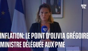 Inflation, baisse des prix de 5000 produits dans les supermarchés...  Le point d'Olivia Grégoire, ministre déléguée aux PME
