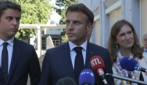 Abaya à l’école : « Nous ne laisserons rien passer », assure Macron