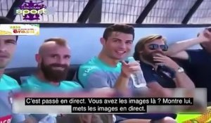 Coupe du monde : Cristiano Ronaldo fait le bonheur d'une fan hystérique
