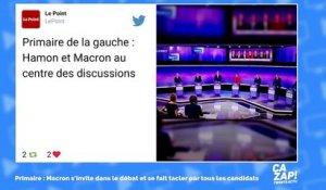 Emmanuel Macron : la cible préférée des candidats pendant le débat de la primaire du PS