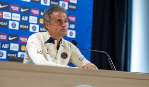 Replay : Conférence de presse de Luis Enrique avant Lyon