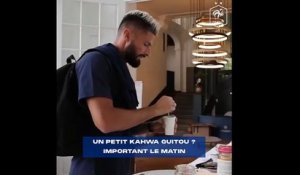 'Bah moi c'est sans sucre' : Griezmann trolle un membre du staff et Giroud