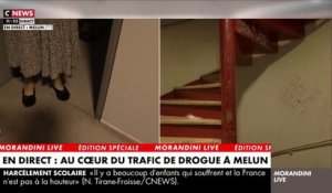 En direct sur CNews, Jean-Marc Morandini se rend dans une tour tenue par des dealers à Melun et prend le risque de monter au 5e étage où se fait « le deal » - Regardez