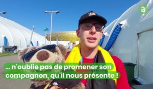 EuroSkills :Axel Potiers présente Skillou, la mascotte des Belges !